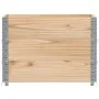 Jardinera de madera maciza de pino 80x60 cm de , Maceteros y jardineras - Ref: Foro24-3295419, Precio: 86,21 €, Descuento: %