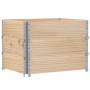 Jardinera de madera maciza de pino 80x60 cm de , Maceteros y jardineras - Ref: Foro24-3295419, Precio: 95,25 €, Descuento: %