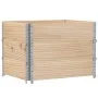 Jardinera de madera maciza de pino 80x60 cm de , Maceteros y jardineras - Ref: Foro24-3295419, Precio: 86,21 €, Descuento: %