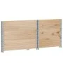 Jardinera de madera maciza de pino 80x60 cm de , Maceteros y jardineras - Ref: Foro24-3295419, Precio: 86,21 €, Descuento: %