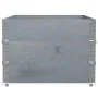 Jardinera de madera maciza de pino gris 120x80 cm de , Maceteros y jardineras - Ref: Foro24-3295425, Precio: 111,42 €, Descue...
