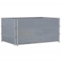 Jardinera de madera maciza de pino gris 120x80 cm de , Maceteros y jardineras - Ref: Foro24-3295425, Precio: 123,87 €, Descue...