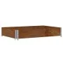 Jardinera de madera maciza de pino marrón 120x80 cm de , Maceteros y jardineras - Ref: Foro24-3295846, Precio: 42,64 €, Descu...