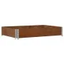 Jardinera de madera maciza de pino marrón 120x80 cm de , Maceteros y jardineras - Ref: Foro24-3295846, Precio: 42,64 €, Descu...