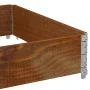 Jardinera de madera maciza de pino marrón 120x80 cm de , Maceteros y jardineras - Ref: Foro24-3295846, Precio: 42,64 €, Descu...