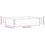 Jardinera de madera maciza de pino marrón 120x80 cm de , Maceteros y jardineras - Ref: Foro24-3295846, Precio: 42,64 €, Descu...
