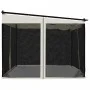 Cenador con paredes de malla acero crema 3x3 m de , Carpas y cenadores - Ref: Foro24-4003908, Precio: 346,39 €, Descuento: %