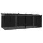 Cenador con paredes de malla acero gris antracita 6x3 m de , Carpas y cenadores - Ref: Foro24-4003915, Precio: 523,91 €, Desc...