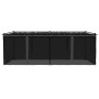Cenador con paredes de malla acero gris antracita 6x3 m de , Carpas y cenadores - Ref: Foro24-4003915, Precio: 523,91 €, Desc...