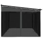 Cenador con paredes de malla acero gris antracita 6x3 m de , Carpas y cenadores - Ref: Foro24-4003915, Precio: 523,91 €, Desc...