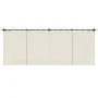 Cenador con cortinas acero color crema 6x3 m de , Carpas y cenadores - Ref: Foro24-4003920, Precio: 483,04 €, Descuento: %