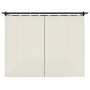 Cenador con cortinas acero color crema 6x3 m de , Carpas y cenadores - Ref: Foro24-4003920, Precio: 503,37 €, Descuento: %