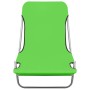 Tumbonas plegables 2 unidades acero y tela verde de vidaXL, Tumbonas - Ref: Foro24-310343, Precio: 80,61 €, Descuento: %
