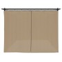 Cenador con cortinas acero taupe 6x3 m de , Carpas y cenadores - Ref: Foro24-4003922, Precio: 467,92 €, Descuento: %