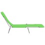 Tumbonas plegables 2 unidades acero y tela verde de vidaXL, Tumbonas - Ref: Foro24-310343, Precio: 80,61 €, Descuento: %