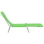 Tumbonas plegables 2 unidades acero y tela verde de vidaXL, Tumbonas - Ref: Foro24-310343, Precio: 87,39 €, Descuento: %