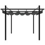 Cenador de jardín con techo retráctil aluminio antracita 3x3 m de , Carpas y cenadores - Ref: Foro24-4003969, Precio: 466,89 ...