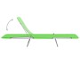 Tumbonas plegables 2 unidades acero y tela verde de vidaXL, Tumbonas - Ref: Foro24-310343, Precio: 80,61 €, Descuento: %