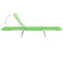 Tumbonas plegables 2 unidades acero y tela verde de vidaXL, Tumbonas - Ref: Foro24-310343, Precio: 87,39 €, Descuento: %