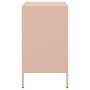 Mesita de noche acero rosa 36x39x68 cm de , Mesitas de noche - Ref: Foro24-843068, Precio: 64,66 €, Descuento: %