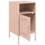 Mesita de noche acero rosa 36x39x68 cm de , Mesitas de noche - Ref: Foro24-843068, Precio: 64,66 €, Descuento: %