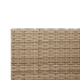 Sofá de jardín en forma de L con mesa y cojines ratán PE beige de , Conjuntos de jardín - Ref: Foro24-369030, Precio: 317,25 ...