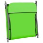 Tumbonas plegables 2 unidades acero y tela verde de vidaXL, Tumbonas - Ref: Foro24-310343, Precio: 80,61 €, Descuento: %