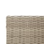 Sofá jardín forma de L con mesa y cojines ratán PE gris claro de , Conjuntos de jardín - Ref: Foro24-369032, Precio: 289,48 €...