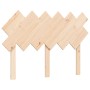Estructura de cama de matrimonio con cabecero madera maciza de vidaXL, Camas y somieres - Ref: Foro24-3195256, Precio: 116,55...