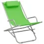 Sillas mecedoras 2 unidades acero verde de vidaXL, Tumbonas - Ref: Foro24-310339, Precio: 114,89 €, Descuento: %