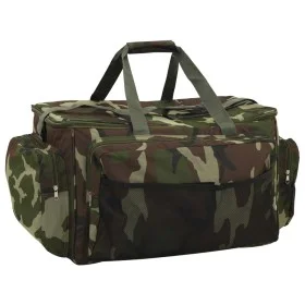 Bolso de pesca impermeable tela Oxford verde camuflaje de , Cajas y bolsas de avíos - Ref: Foro24-4009957, Precio: 38,67 €, D...