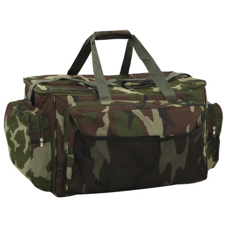 Bolso de pesca impermeable tela Oxford verde camuflaje de , Cajas y bolsas de avíos - Ref: Foro24-4009957, Precio: 37,40 €, D...