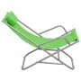 Sillas mecedoras 2 unidades acero verde de vidaXL, Tumbonas - Ref: Foro24-310339, Precio: 114,89 €, Descuento: %