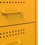 Mesitas de noche 2 uds acero amarillo mostaza 36x39x50,5 cm de , Mesitas de noche - Ref: Foro24-842929, Precio: 127,79 €, Des...
