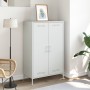 Aparador de acero blanco 68x39x113 cm de , Aparadores - Ref: Foro24-842969, Precio: 147,32 €, Descuento: %