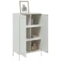 Aparador de acero blanco 68x39x113 cm de , Aparadores - Ref: Foro24-842969, Precio: 145,65 €, Descuento: %