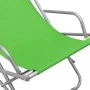 Sillas mecedoras 2 unidades acero verde de vidaXL, Tumbonas - Ref: Foro24-310339, Precio: 114,89 €, Descuento: %