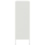 Aparador de acero blanco 68x39x113 cm de , Aparadores - Ref: Foro24-842969, Precio: 147,32 €, Descuento: %