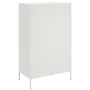 Aparador de acero blanco 68x39x113 cm de , Aparadores - Ref: Foro24-842969, Precio: 145,65 €, Descuento: %