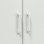Aparador de acero blanco 68x39x113 cm de , Aparadores - Ref: Foro24-842969, Precio: 147,32 €, Descuento: %