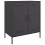 Aparador de acero negro 68x39x79 cm de , Aparadores - Ref: Foro24-842976, Precio: 100,88 €, Descuento: %