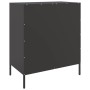 Aparador de acero negro 68x39x79 cm de , Aparadores - Ref: Foro24-842976, Precio: 120,70 €, Descuento: %