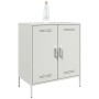 Aparador de acero blanco 68x39x79 cm de , Aparadores - Ref: Foro24-842981, Precio: 108,50 €, Descuento: %