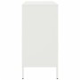 Aparador de acero blanco 68x39x79 cm de , Aparadores - Ref: Foro24-842981, Precio: 108,50 €, Descuento: %