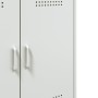 Aparador de acero blanco 68x39x79 cm de , Aparadores - Ref: Foro24-842981, Precio: 108,50 €, Descuento: %
