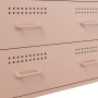 Aparador de acero rosa 68x39x89 cm de , Aparadores - Ref: Foro24-842983, Precio: 156,43 €, Descuento: %