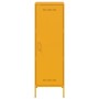 Aparador de acero amarillo mostaza 36x39x113 cm de , Aparadores - Ref: Foro24-843009, Precio: 100,90 €, Descuento: %