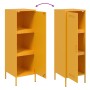 Aparador de acero amarillo mostaza 36x39x113 cm de , Aparadores - Ref: Foro24-843009, Precio: 100,90 €, Descuento: %