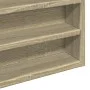 Vitrina de madera de ingeniería roble Sonoma 60x8,5x58 cm by , Shelves and shelves - Ref: Foro24-847963, Price: 40,83 €, Disc...