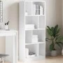 Estantería de madera de ingeniería blanca 57x28,5x141 cm de , Librerías y estanterías - Ref: Foro24-847996, Precio: 69,43 €, ...